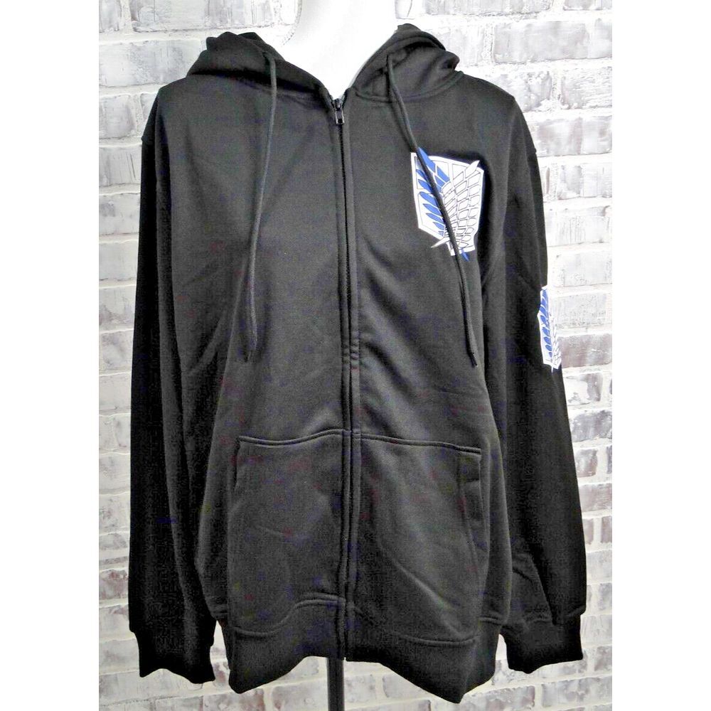 Attack on Titan Shingeki‎ no Kyojin Scouting Legion Cosplay Hoodie Coat Jacket
